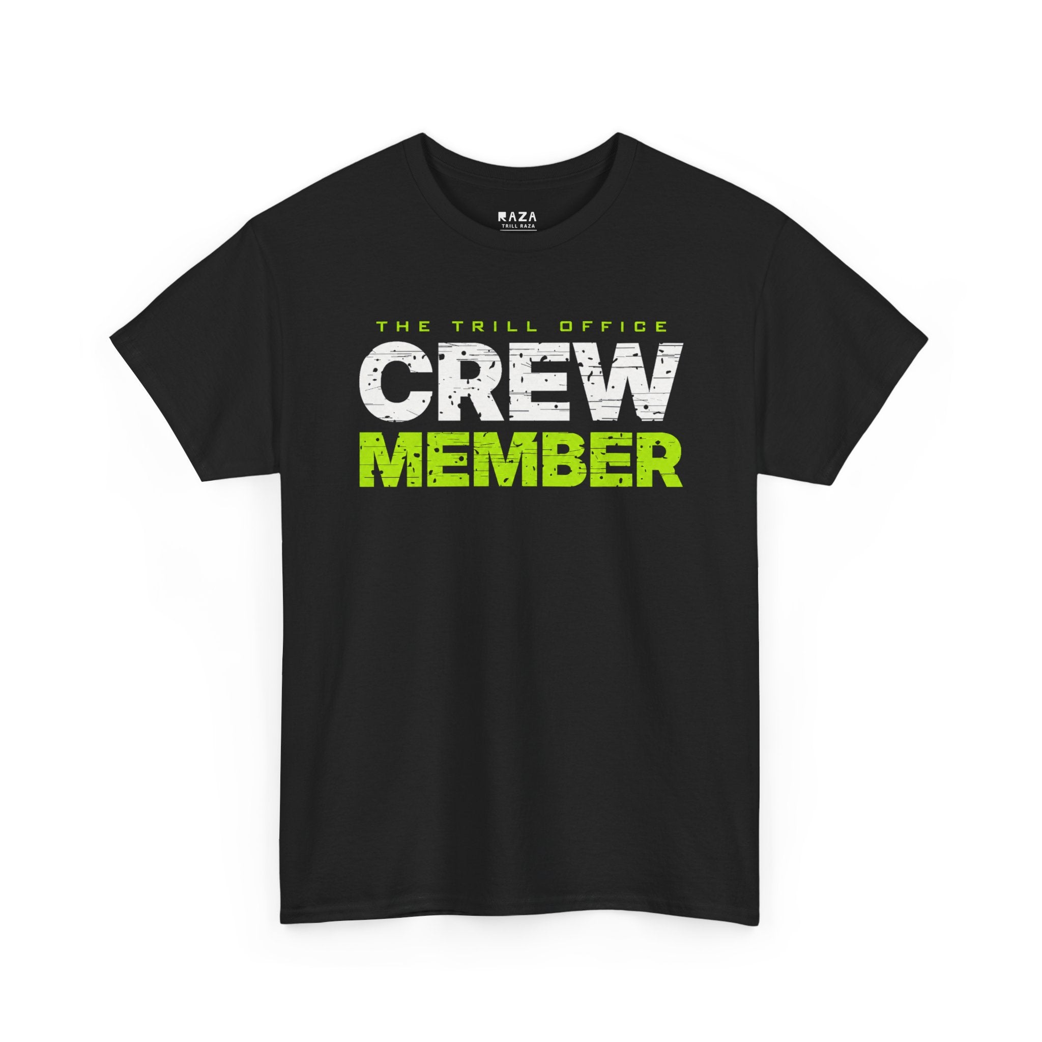 Crew Member T‑Shirt 'The Trill Office' Graphic Tee (Black)