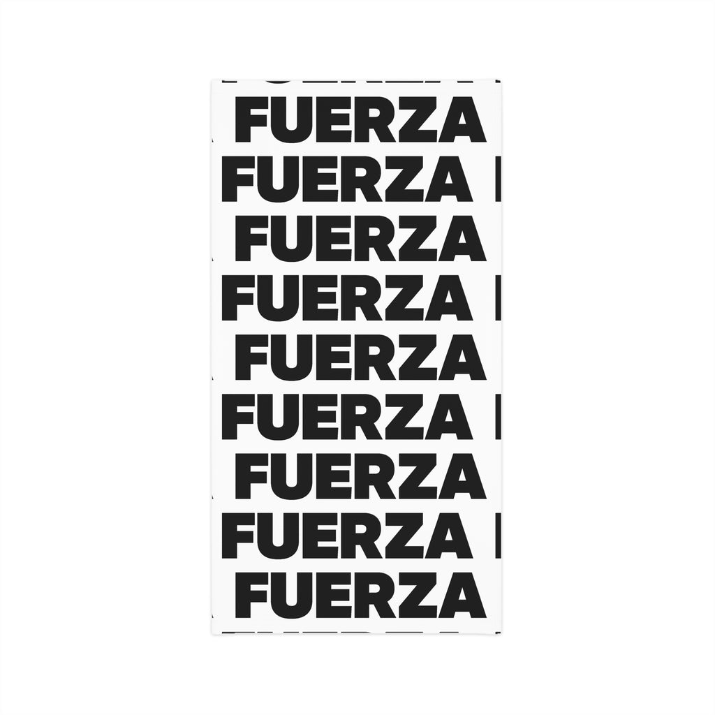 Fuerza Lightweight Neck Gaiter - Spanish 'Strength' Motivational Face Wrap