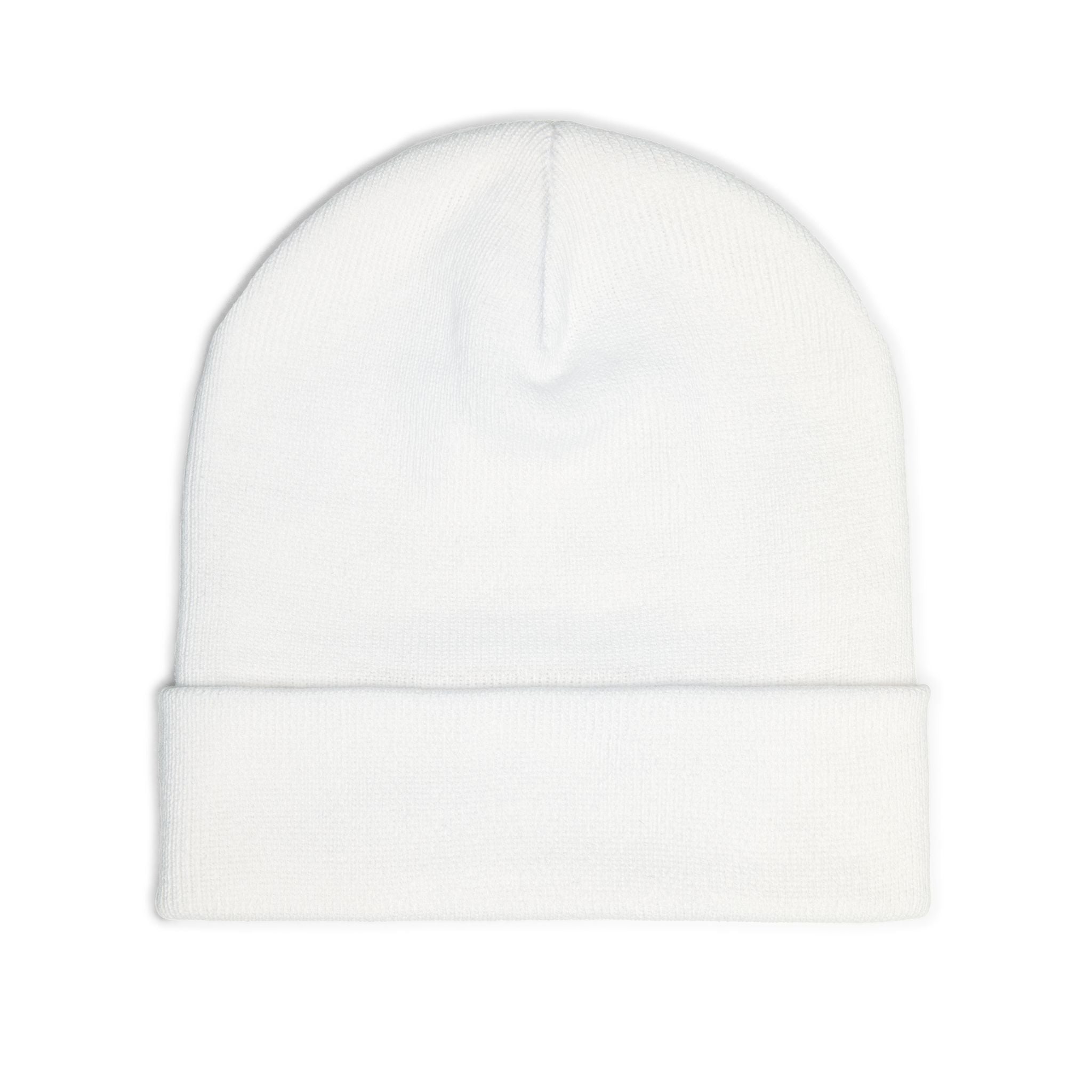 Fuerza Embroidered Knit Beanie — Bold Spanish 'Fuerza' Winter Hat