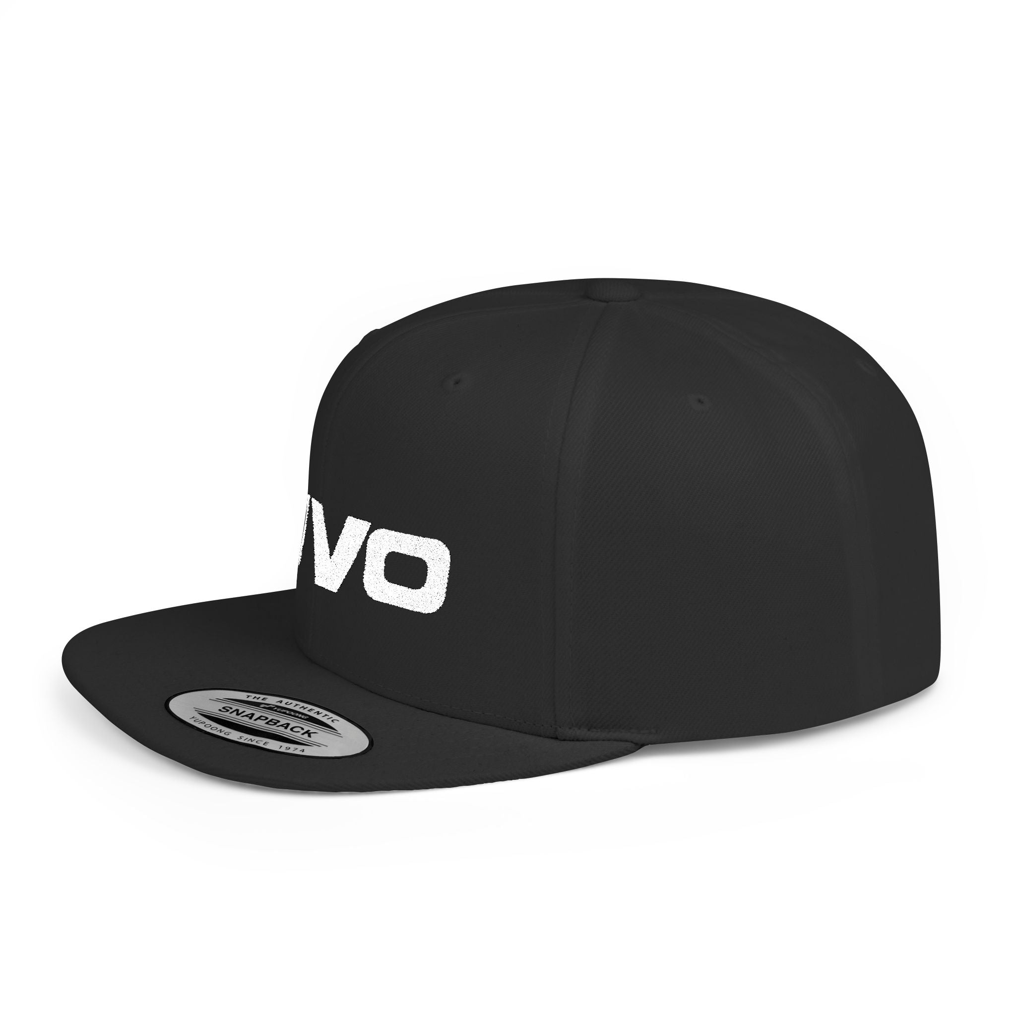 VIVO Black Flat Bill Snapback – Trill Raza