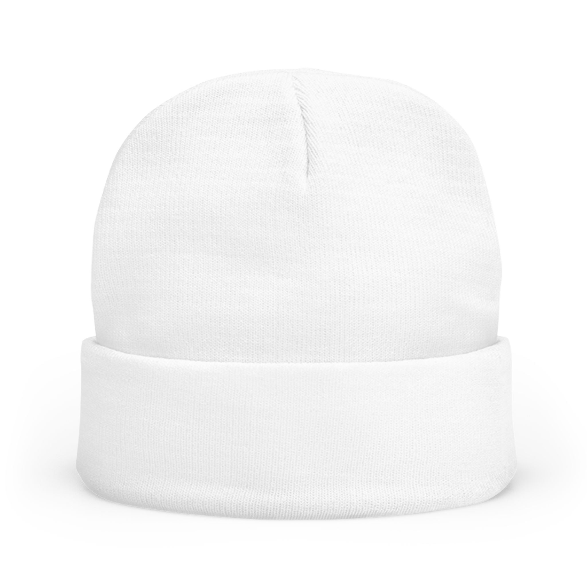 Fuerza Embroidered Knit Beanie — Bold Spanish 'Fuerza' Winter Hat