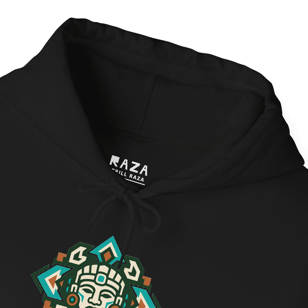 Amor Aztec Hoodie — Tribal Heart Graphic Sweatshirt