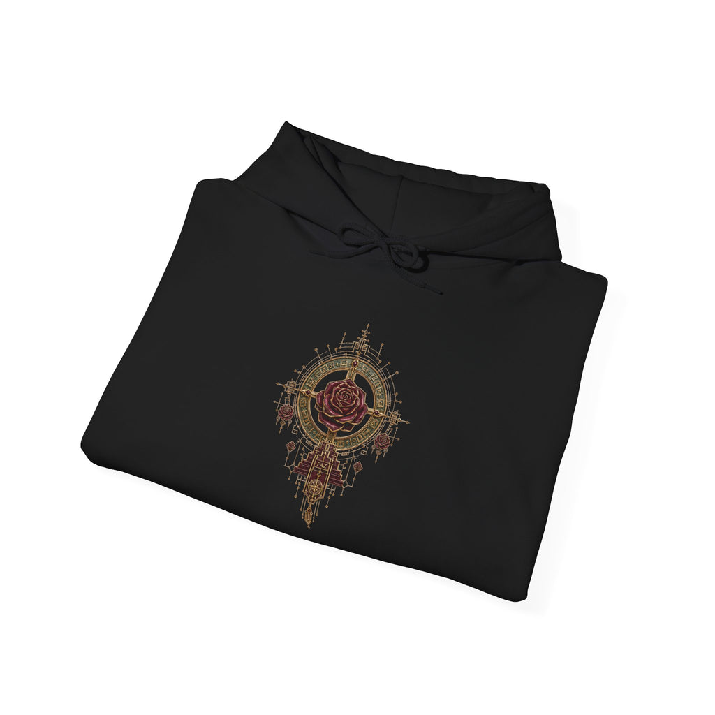 Dreamcatcher Compass Hoodie – Boho Tribal Spiritual Graphic Sweatshirt