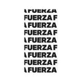 Fuerza Lightweight Neck Gaiter - Spanish 'Strength' Motivational Face Wrap