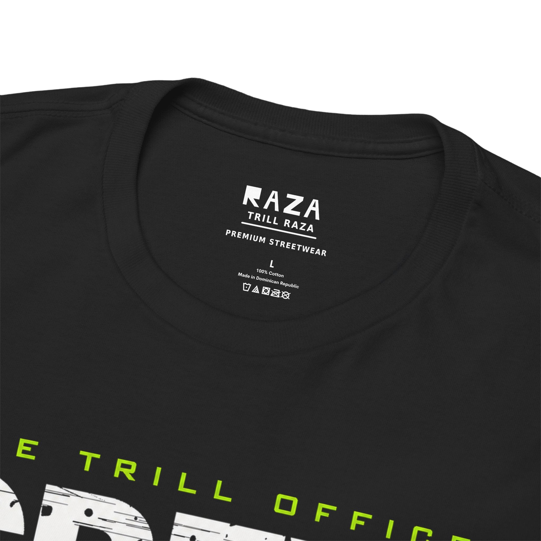 Crew Member T‑Shirt 'The Trill Office' Graphic Tee (Black)